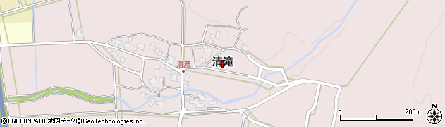 福井県あわら市清滝周辺の地図