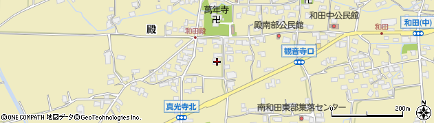 長野県松本市和田殿2613周辺の地図