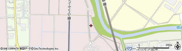 福井県あわら市稲越33周辺の地図