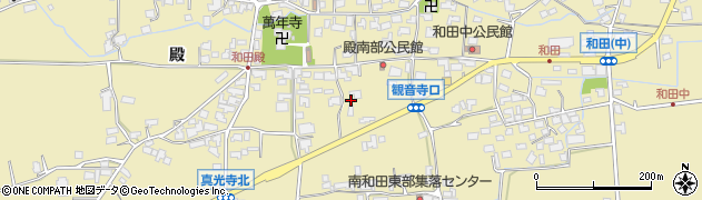 長野県松本市和田殿2630周辺の地図
