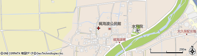 長野県松本市神林（梶海渡）周辺の地図