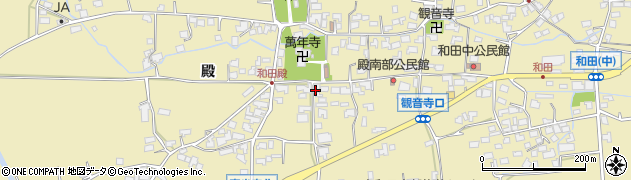 長野県松本市和田殿2645周辺の地図