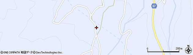 長野県松本市入山辺6605周辺の地図