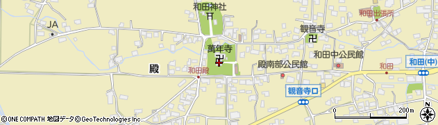 長野県松本市和田殿2680周辺の地図