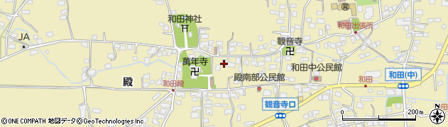 長野県松本市和田殿2676周辺の地図