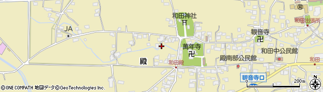 長野県松本市和田殿2418周辺の地図