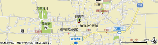 長野県松本市和田殿2759周辺の地図