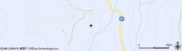 長野県松本市入山辺6716周辺の地図