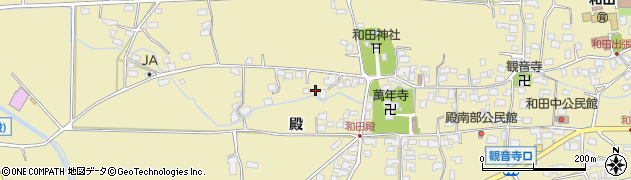 長野県松本市和田殿2420周辺の地図