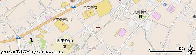 茨城県古河市西牛谷534周辺の地図