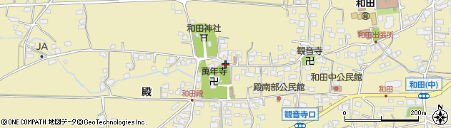 長野県松本市和田殿2683周辺の地図