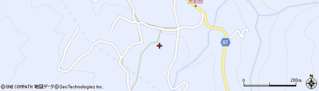 長野県松本市入山辺6696周辺の地図