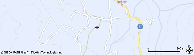 長野県松本市入山辺6695周辺の地図