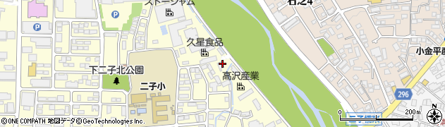 ウイニング　二子橋店周辺の地図