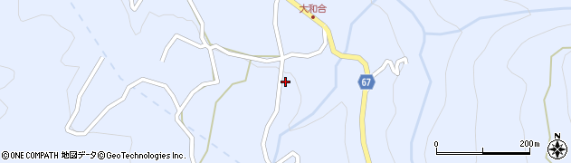 長野県松本市入山辺6837-1周辺の地図