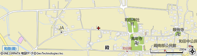 阿南自動車株式会社松本支店　宅配センター周辺の地図
