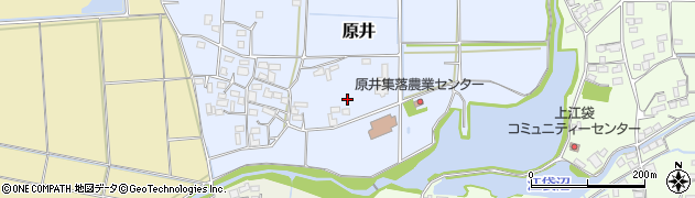 埼玉県熊谷市原井周辺の地図