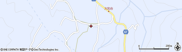 長野県松本市入山辺6708周辺の地図