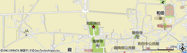 長野県松本市和田殿2687周辺の地図