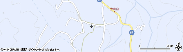 長野県松本市入山辺6707周辺の地図