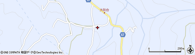 長野県松本市入山辺6840周辺の地図