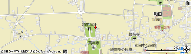 長野県松本市和田殿2704周辺の地図