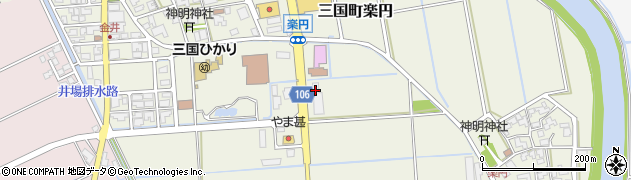 ＪＡ福井県三国周辺の地図