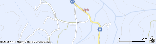 長野県松本市入山辺6844周辺の地図