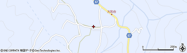 長野県松本市入山辺大和合6854周辺の地図