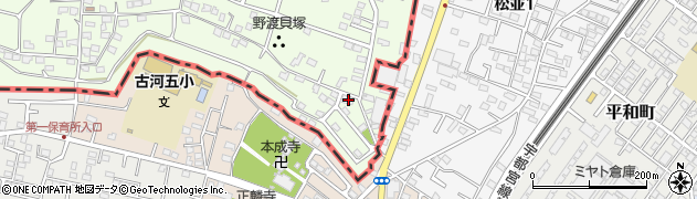 栃木県下都賀郡野木町野渡207-1周辺の地図