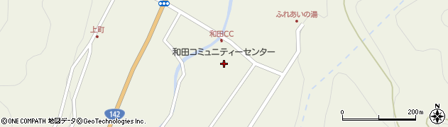 和田コミュニティーセンター周辺の地図