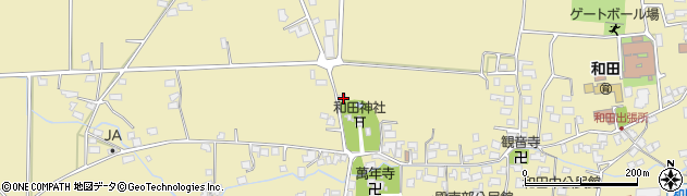 長野県松本市和田殿2689周辺の地図