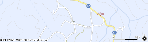 長野県松本市入山辺6862周辺の地図