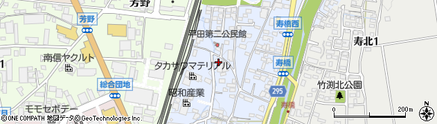 厨房機器流通センター厨房創庫松本店周辺の地図