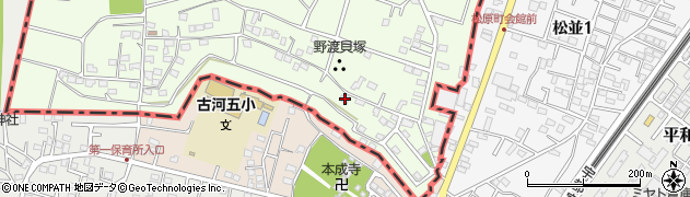 栃木県下都賀郡野木町野渡21周辺の地図