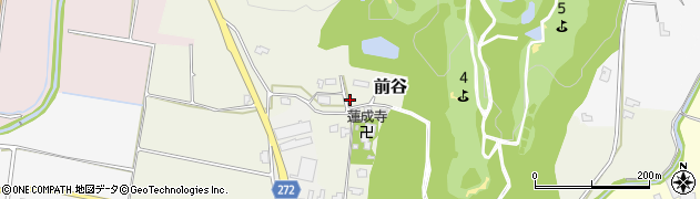 福井県あわら市前谷周辺の地図