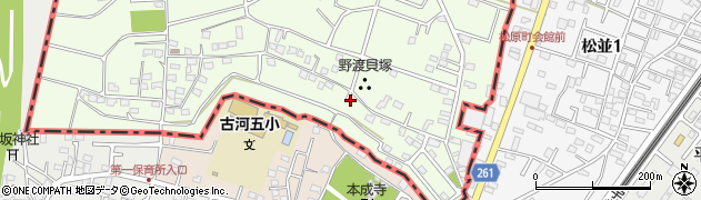 栃木県下都賀郡野木町野渡35-1周辺の地図