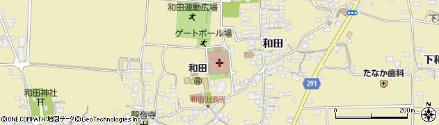 ゆめの里和田訪問看護ステーション周辺の地図