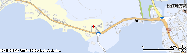 島根県隠岐の島町（隠岐郡）下西（荒尾）周辺の地図