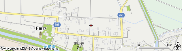 埼玉県熊谷市上須戸周辺の地図