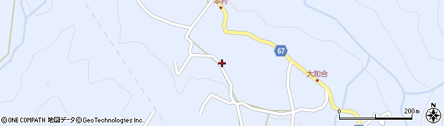 長野県松本市入山辺6568周辺の地図