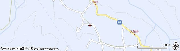 長野県松本市入山辺大和合6566周辺の地図