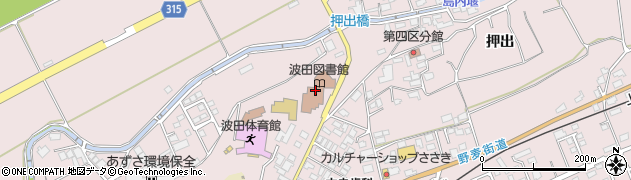 テレビ松本ケーブルビジョン波田支社周辺の地図
