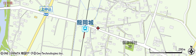 龍岡城駅東周辺の地図