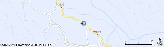 長野県松本市入山辺6867周辺の地図
