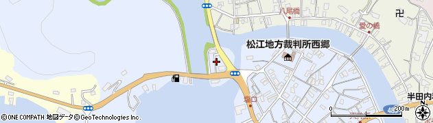 島根県隠岐の島町（隠岐郡）港町（大津の一）周辺の地図