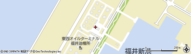 ジャパンオイルネットワーク株式会社　福井油槽所周辺の地図