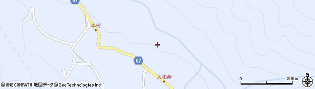 長野県松本市入山辺6878周辺の地図