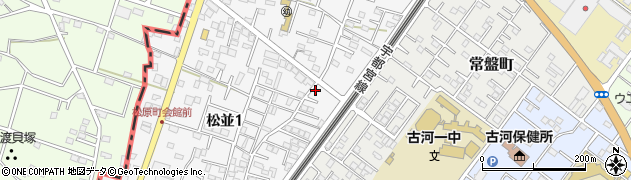 松永整骨院周辺の地図