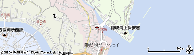 ホテル島周辺の地図